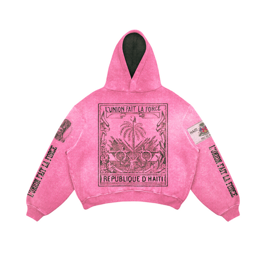 1804 Archive Hoodie Pink