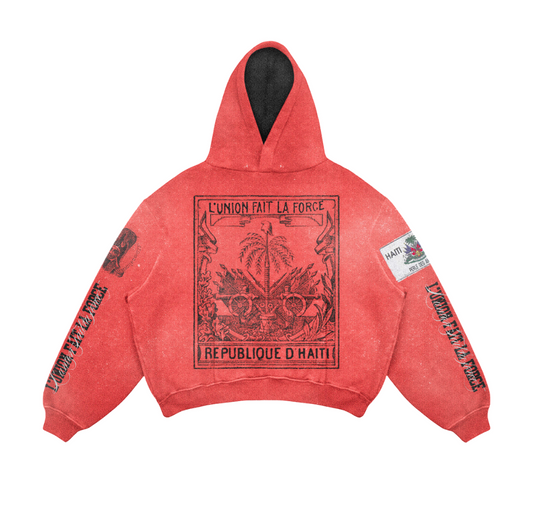 1804 Archive Hoodie Red