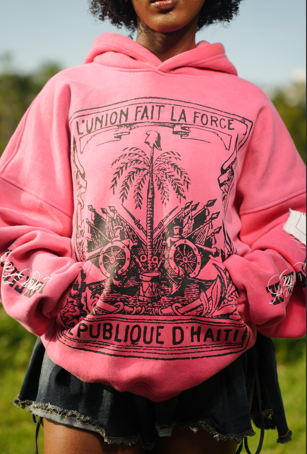 1804 Archive Hoodie Pink